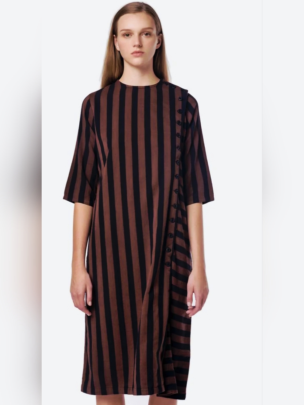 Ace & Jig Drew Dress in OUTLAW- Large